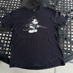 Next Level Apparel Black Graphic Tee